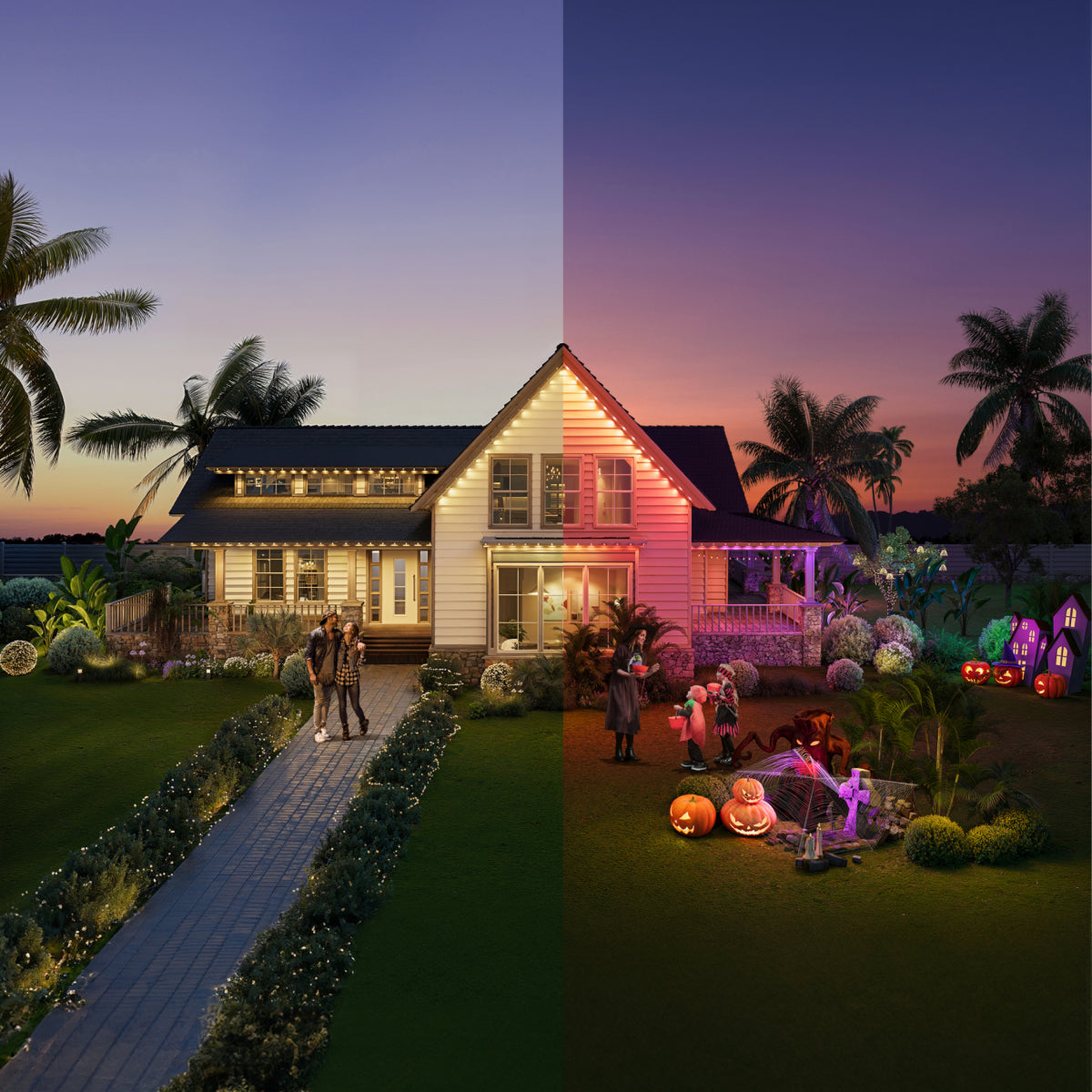 eufy Permanent Outdoor Lights E22(50ft with 30 lights)