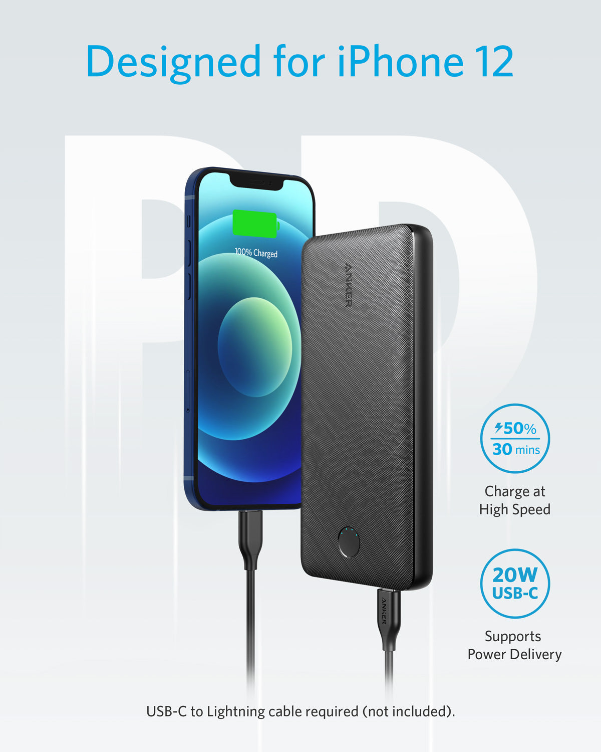 Anker <b>525</b> Power Bank (PowerCore 20K)