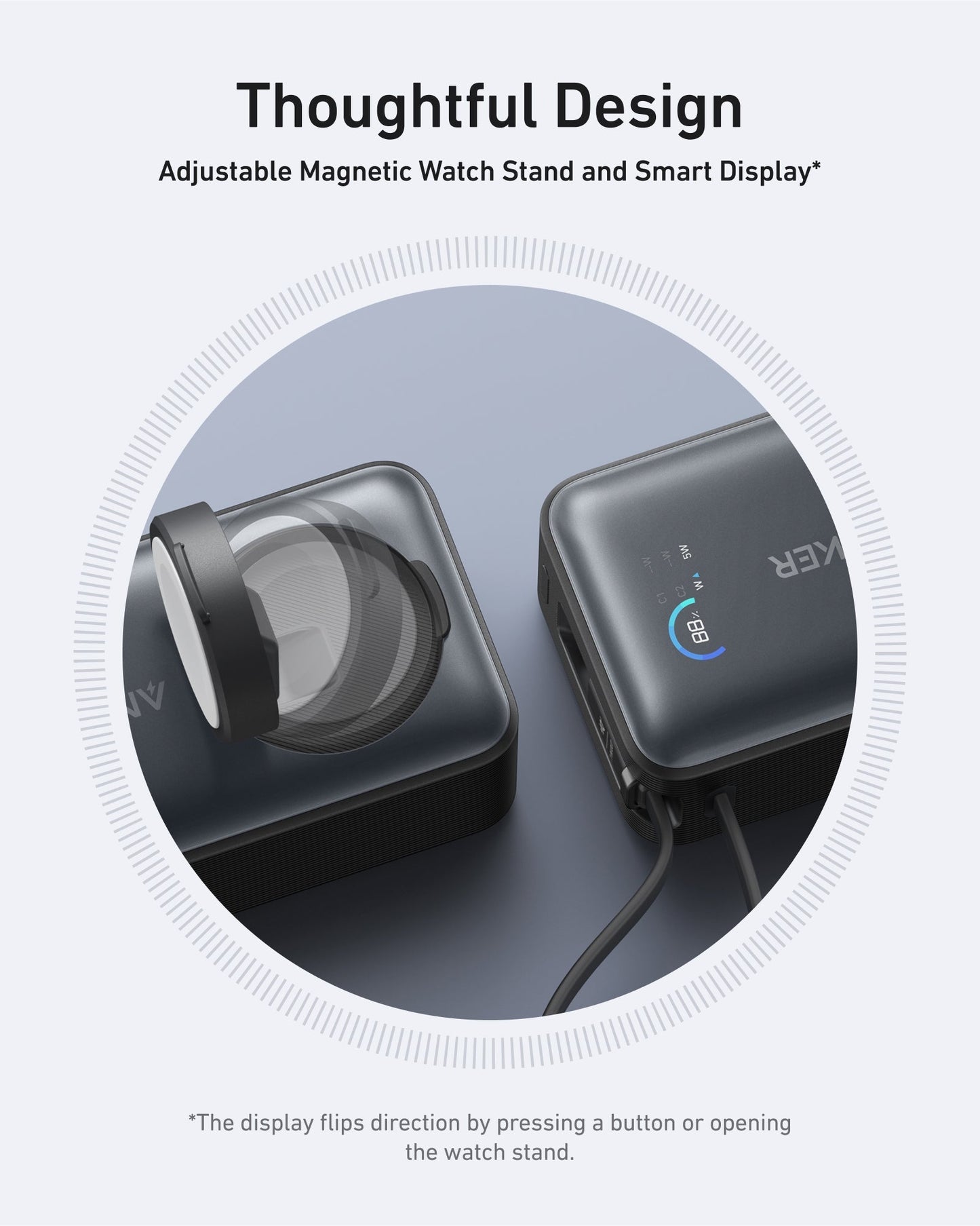 Anker MagGo Power Bank (10K, 35W, For Apple Watch) | Summer Gift