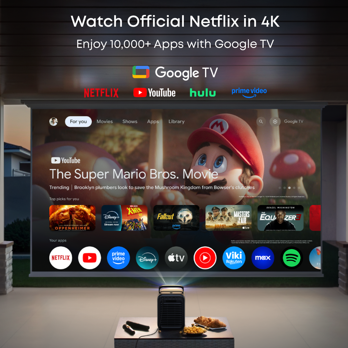 NEBULA X1 | The Ultimate 4K Triple Laser Projector(Hot deal Only)