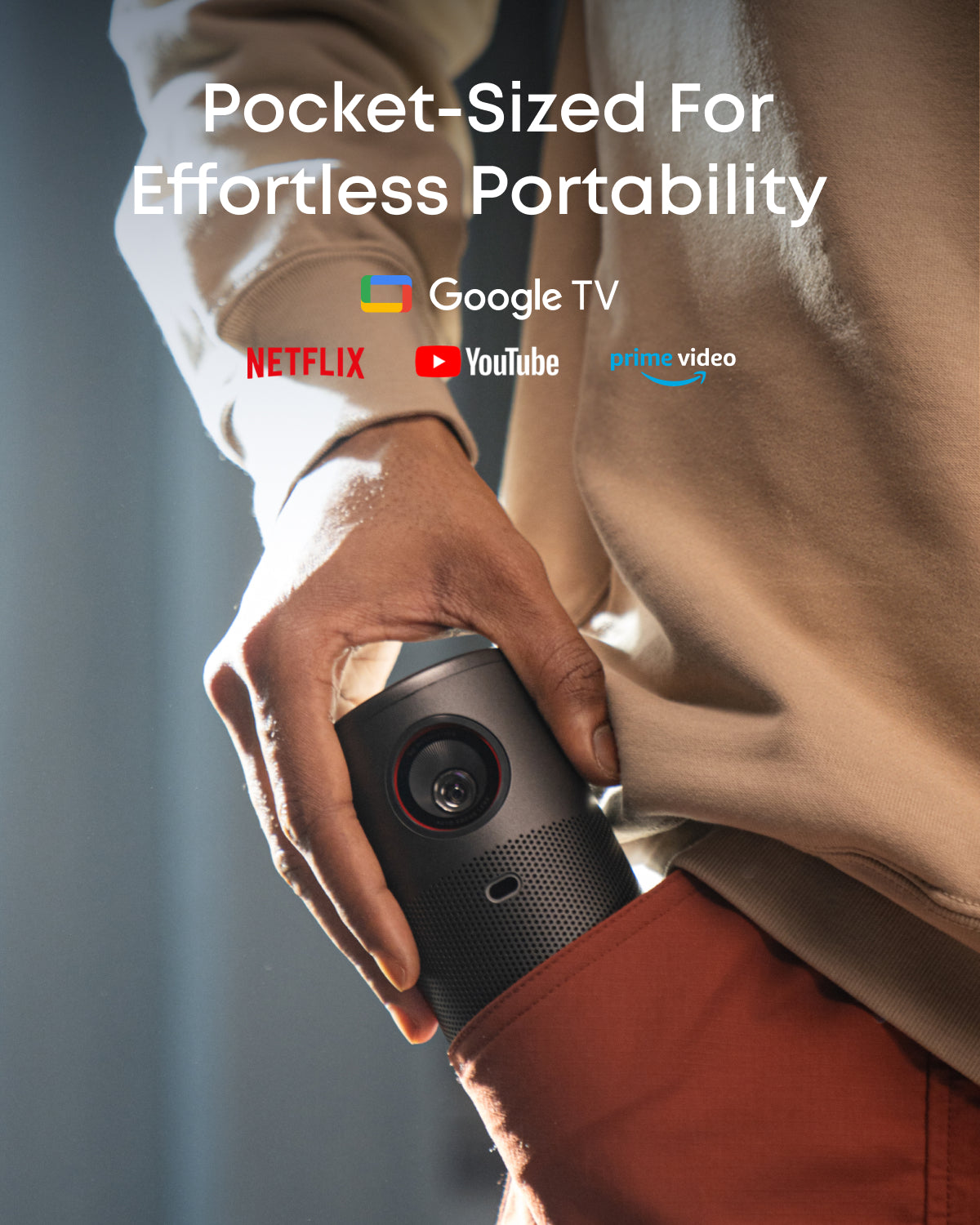 Capsule Air | The World's Smallest Google TV Projector