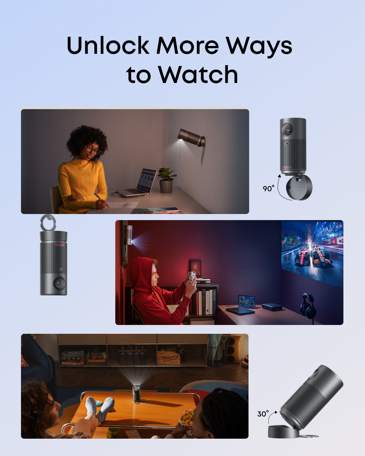 Capsule Air | The World's Smallest Google TV Projector