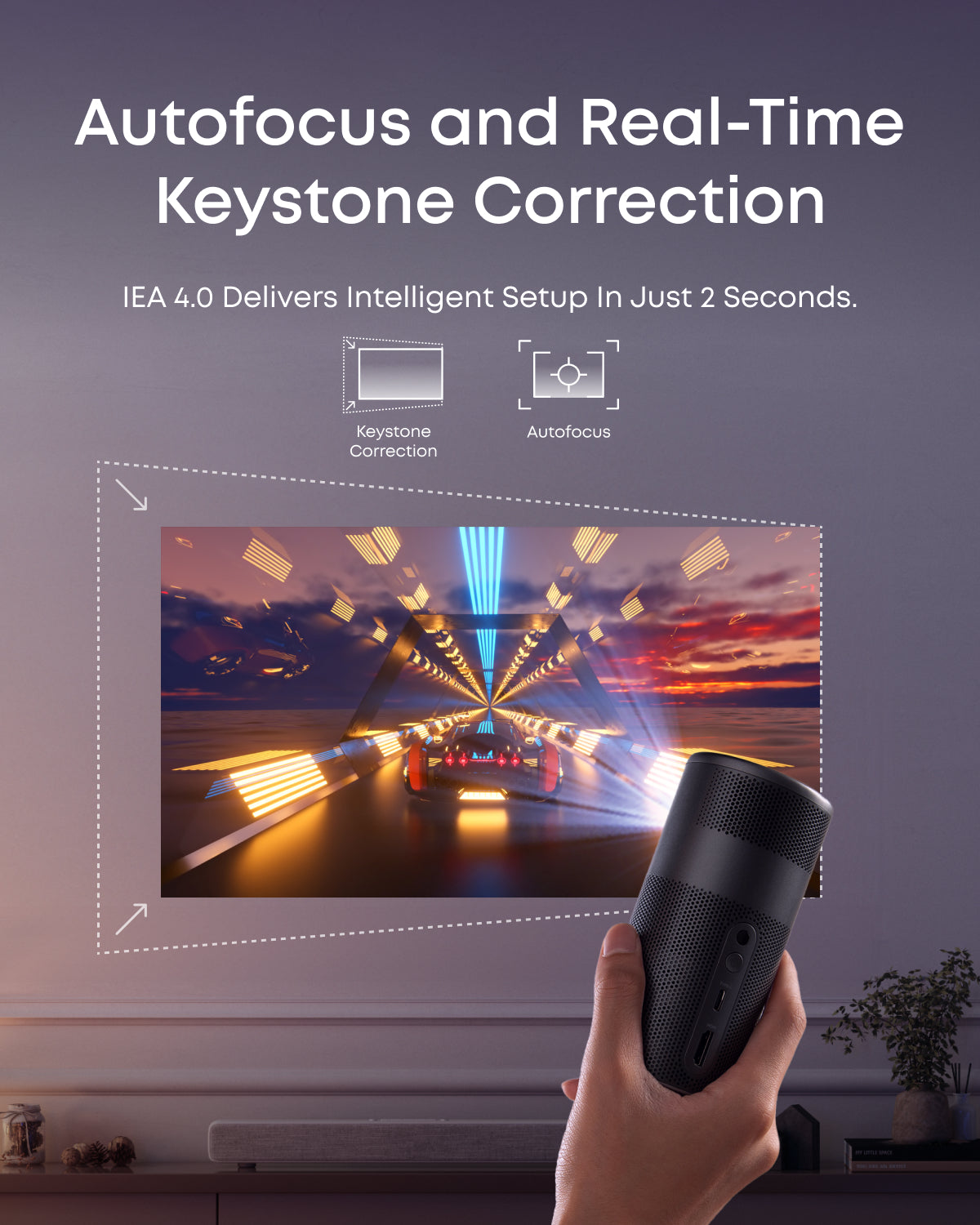 Capsule Air | The World's Smallest Google TV Projector