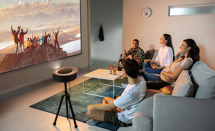 Why Choose a Projector vs. a Flat-Panel TV?