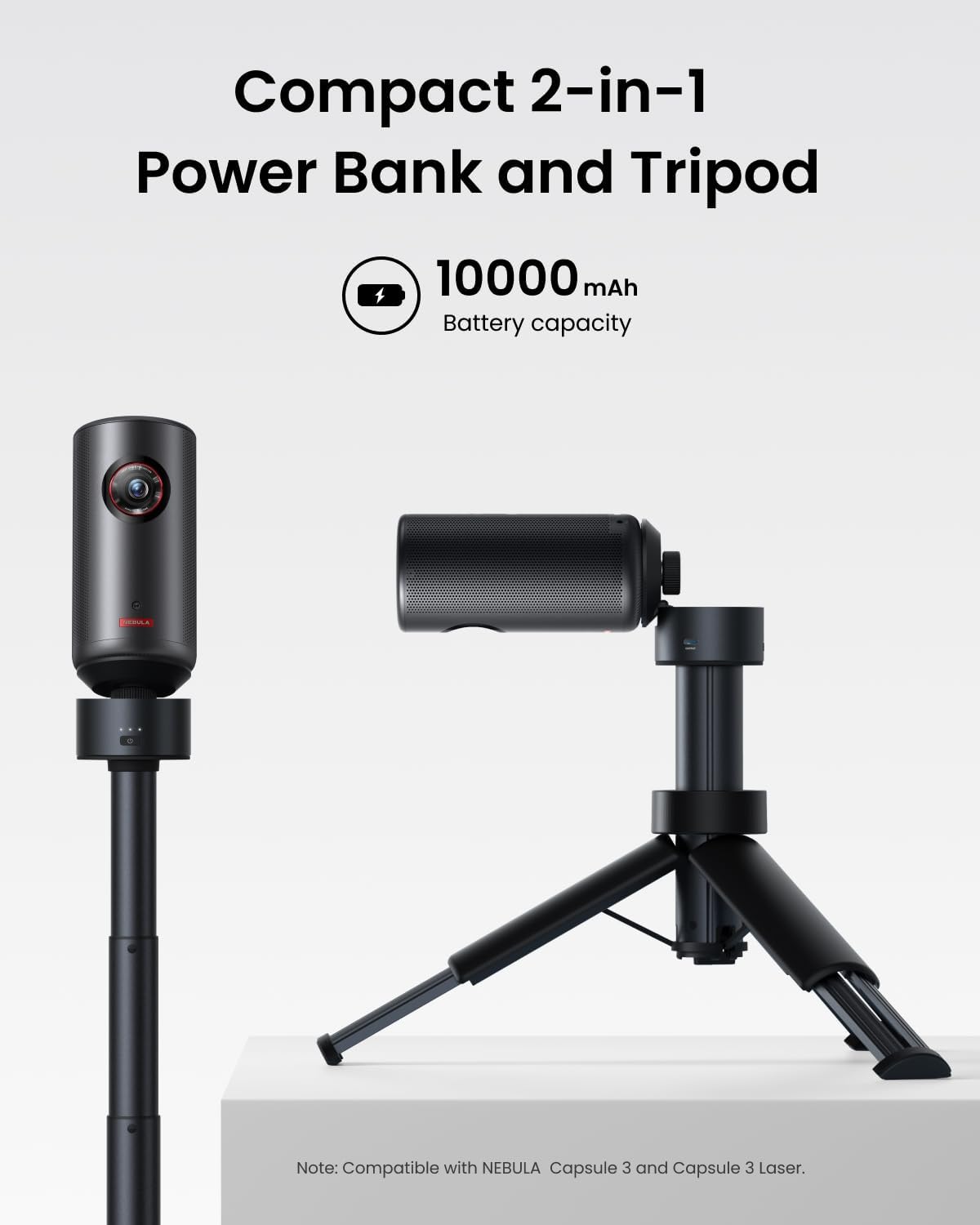 NEBULA Capsule Power Bank Tripod