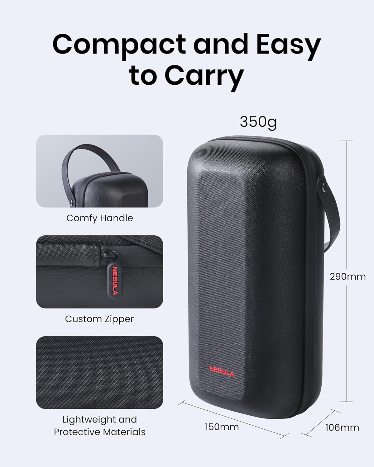 NEBULA Capsule 3 Official All-in-One Travel Case