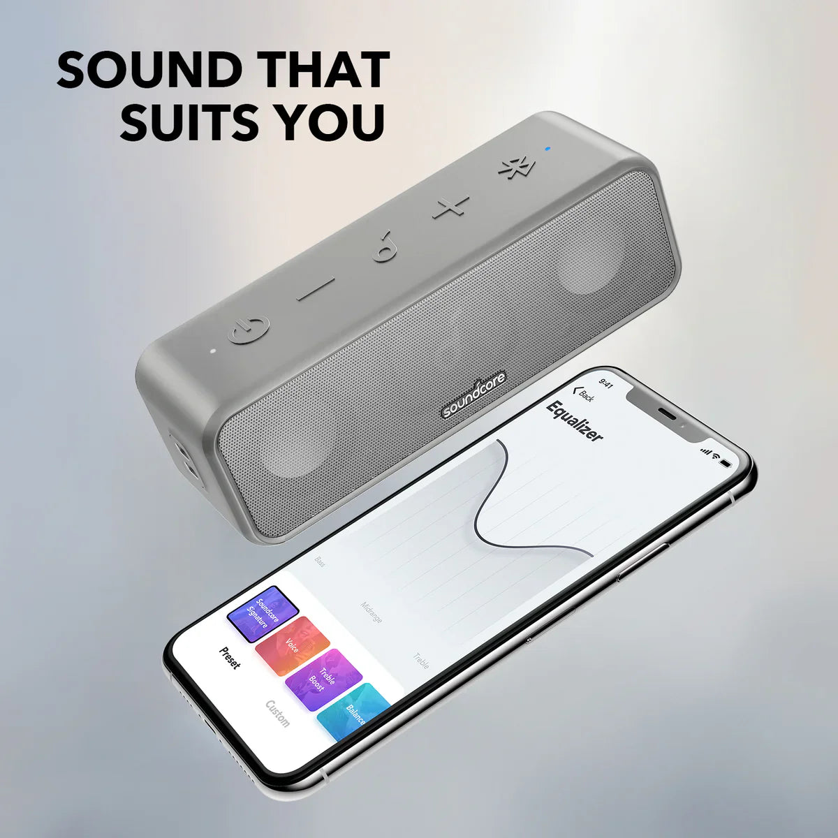 soundcore 3 | Bluetooth Speaker with Stereo Sound