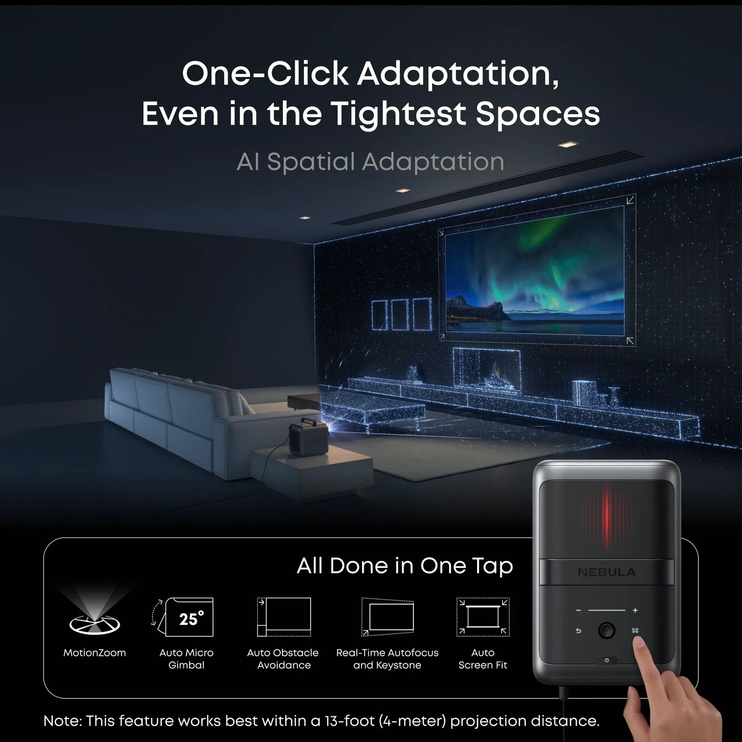Nebula X1 | 4K Triple Laser Projector (Refurbished)