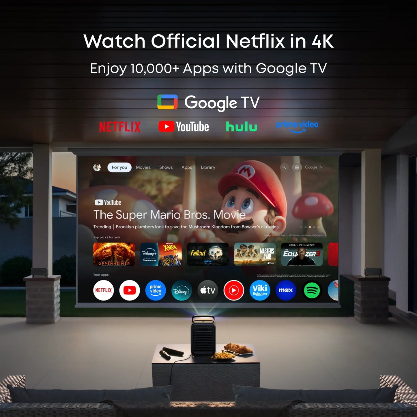 Nebula X1 | 4K Triple Laser Projector (Refurbished)