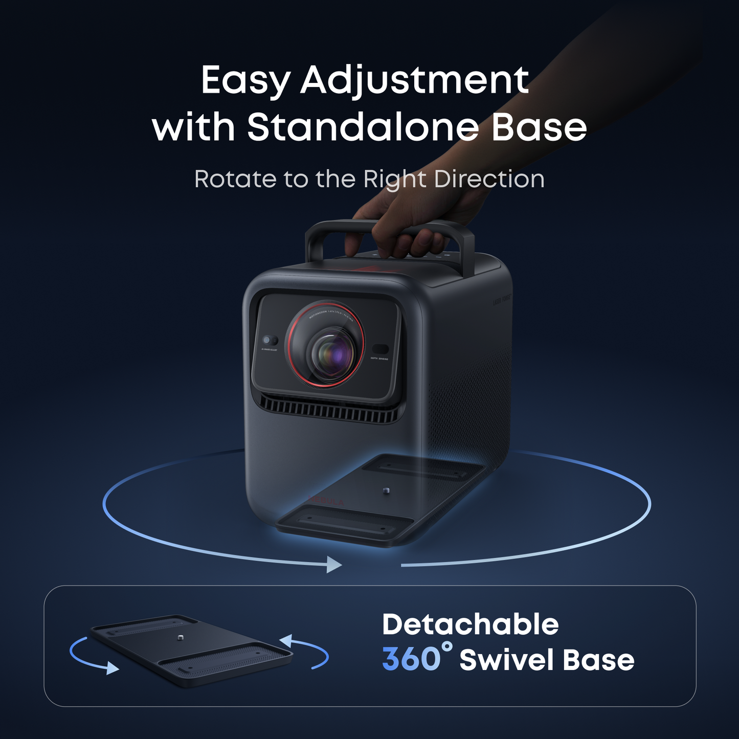 NEBULA X1 Gimbal Stand | Flexible & Auto-Lock