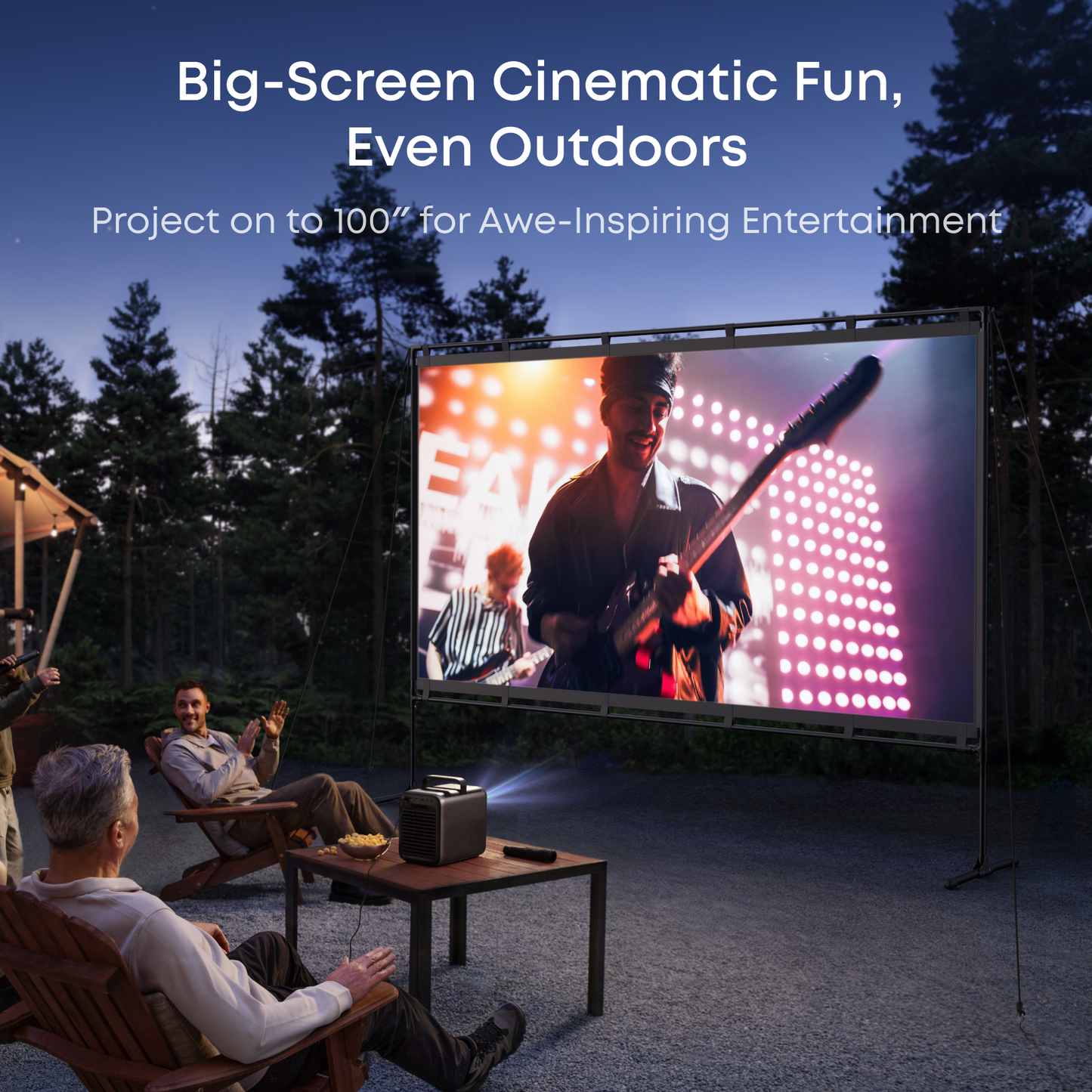 NEBULA 100-Inch Home Projector Screen | Back to School