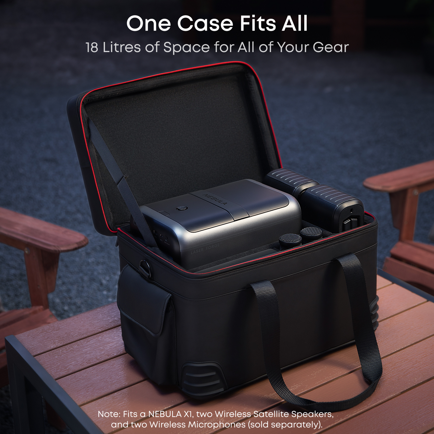 NEBULA X1 Carry Case｜Splash-Proof & Durable