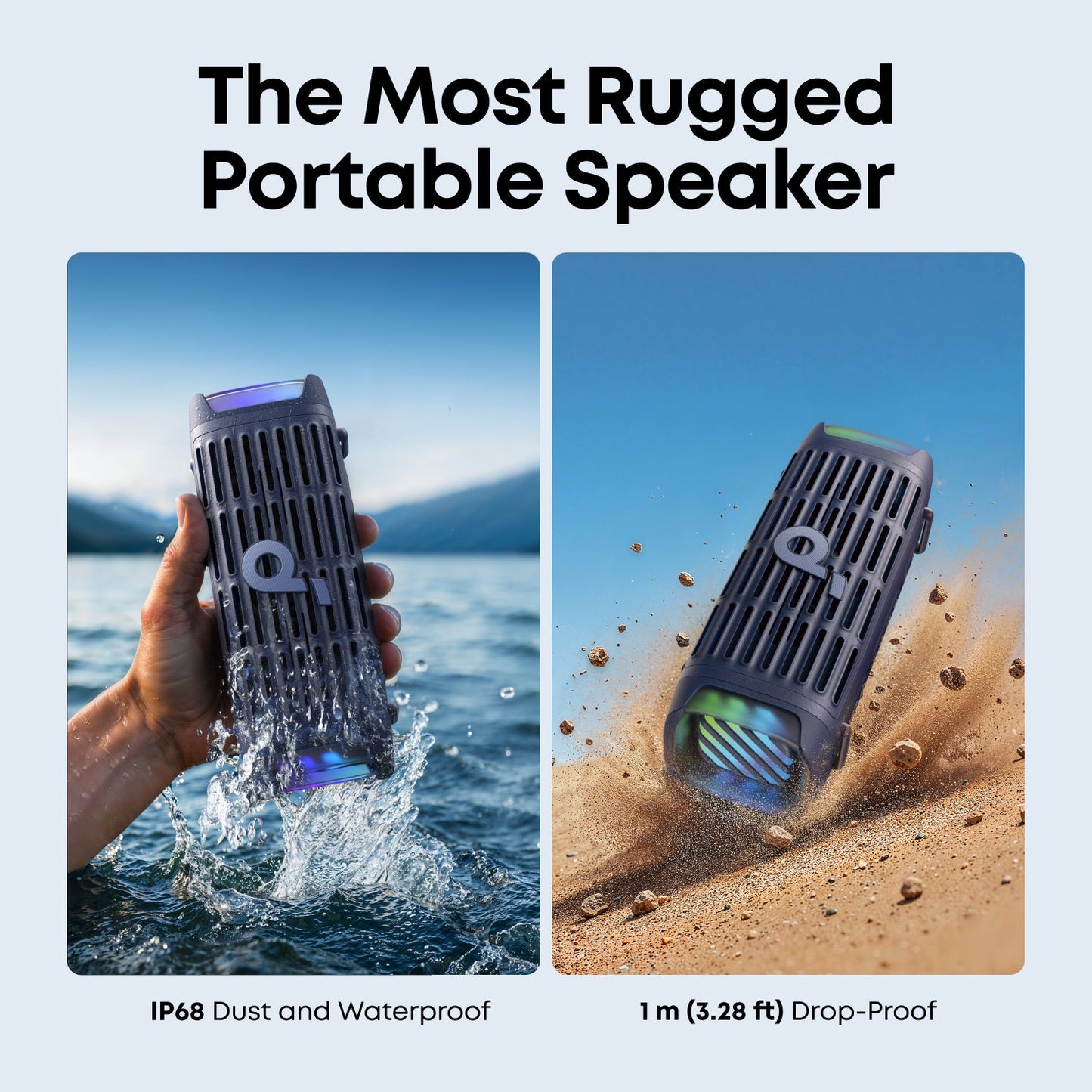 soundcore Boom 3i | Portable Rugged Outdoor Speaker