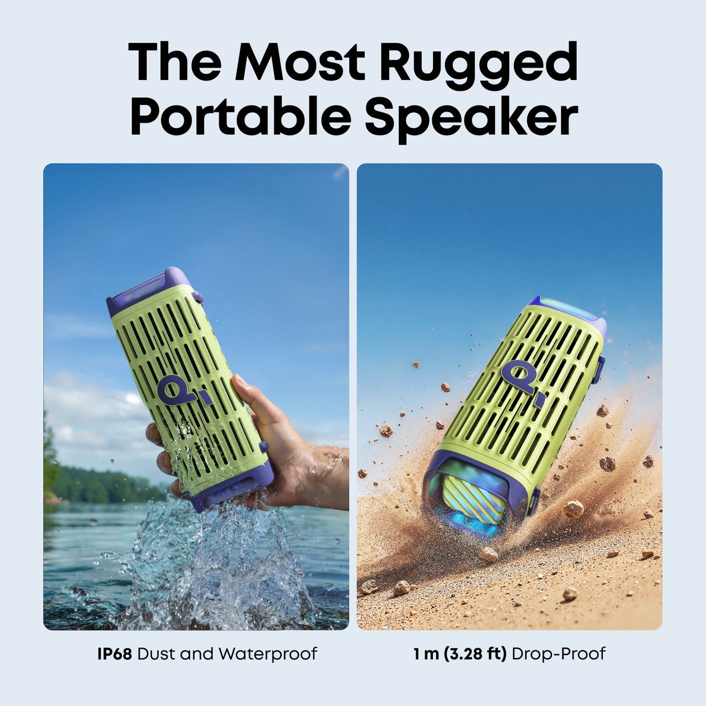 soundcore Boom 3i | Portable Rugged Outdoor Speaker