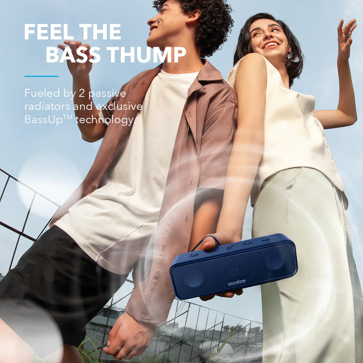 soundcore 3 | Bluetooth Speaker with Stereo Sound