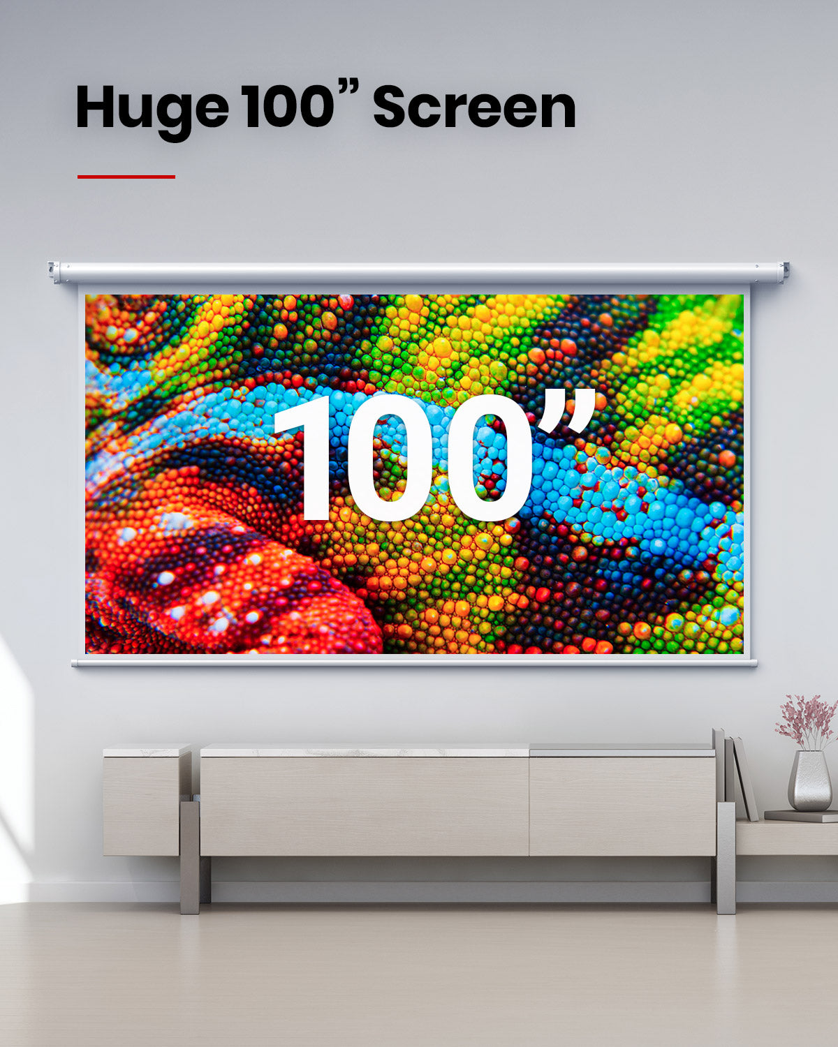 100-Inch Projector Screen